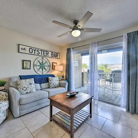 Ocean-View Fernandina Condo With Pool, Beach Access!